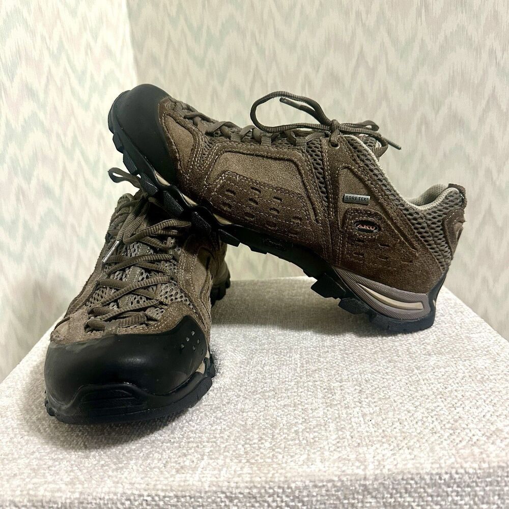 AKU Gore Tex Hiking Shoes Mens 10 Brown Vibram Trail Waterproof Outdoor EU 44